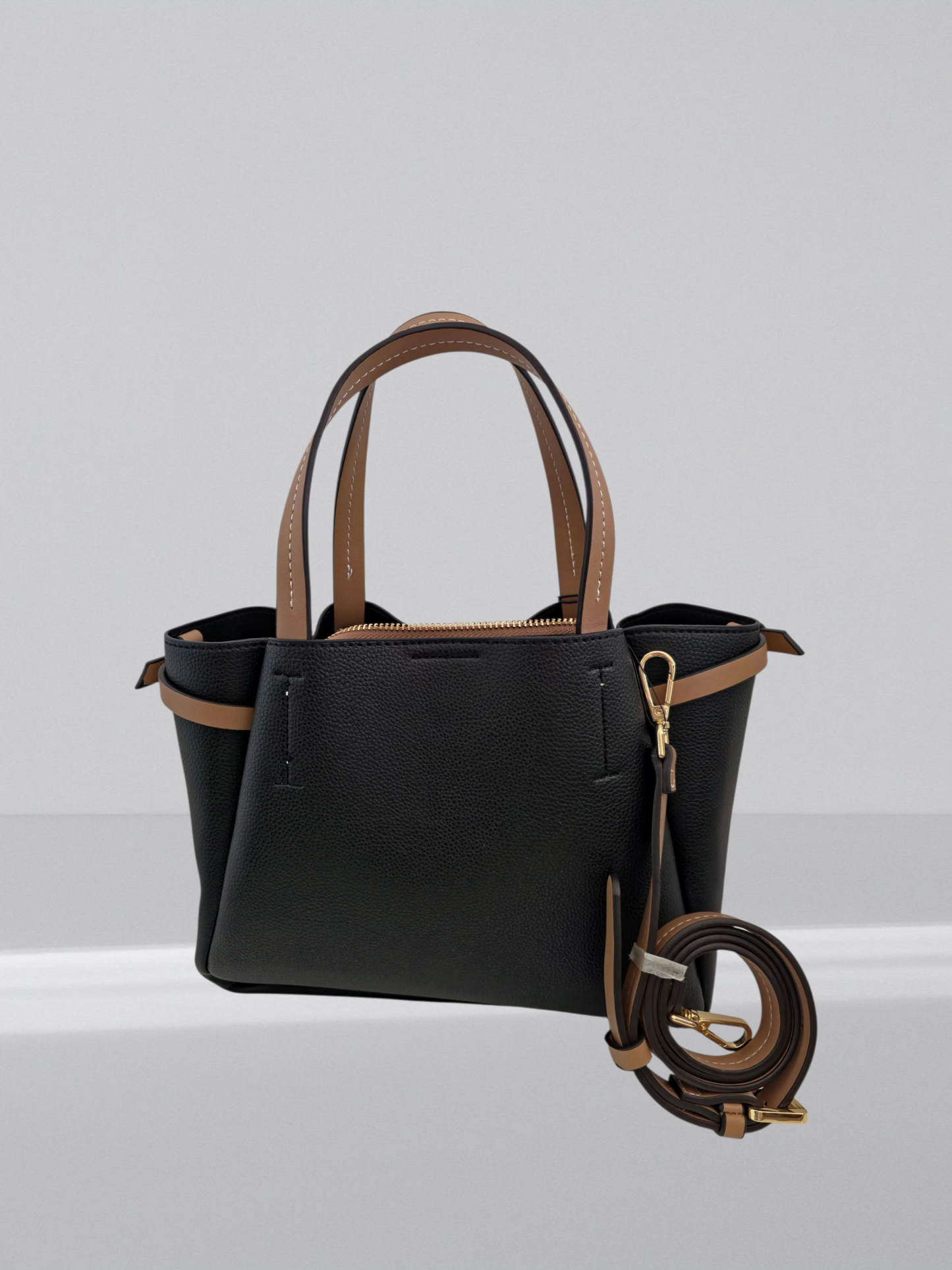 Bolso mediano de piel