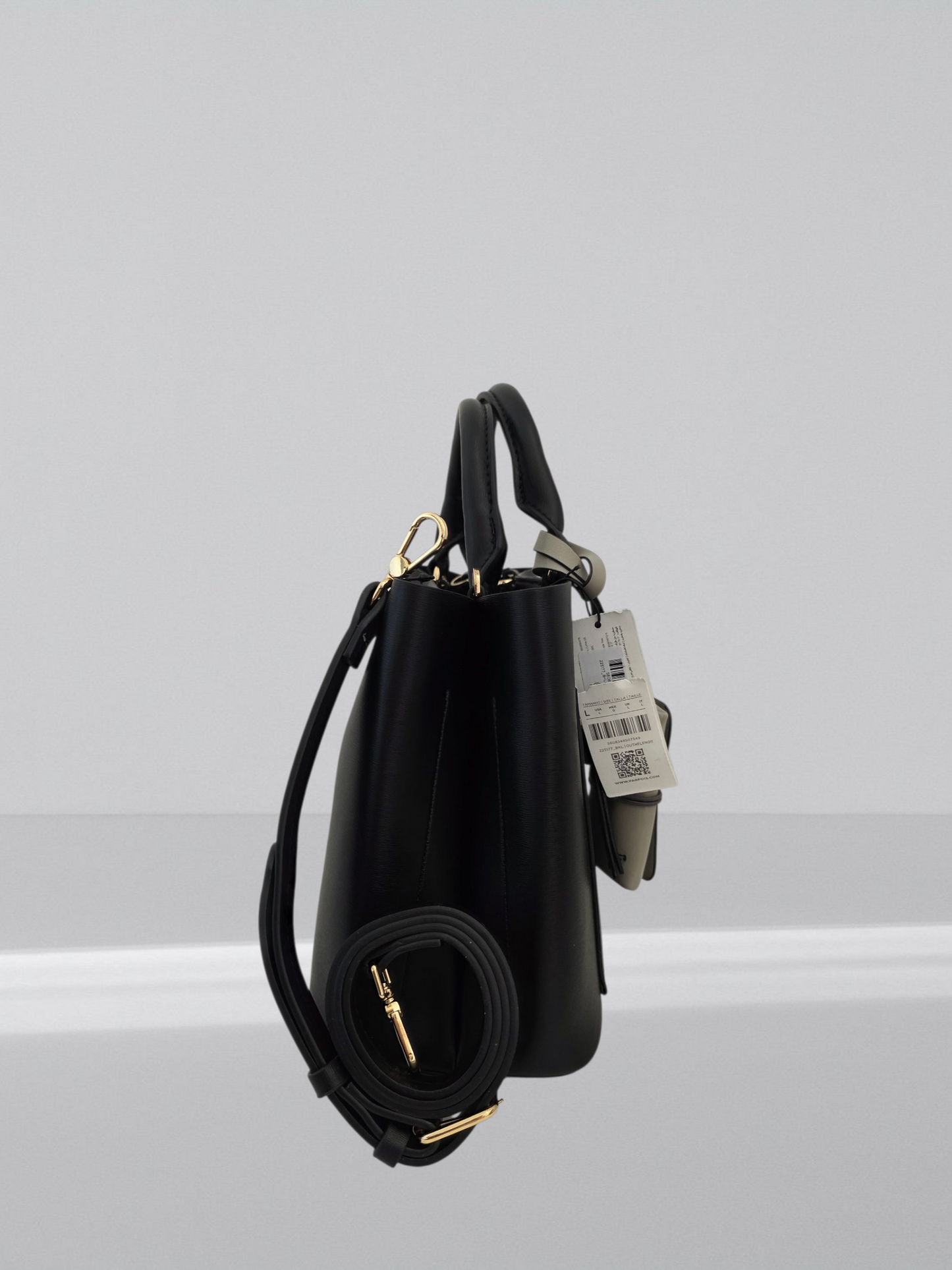 Bolso de piel con monedero